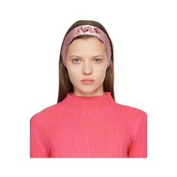 Pink Crystal Cut Headband 231581F018000