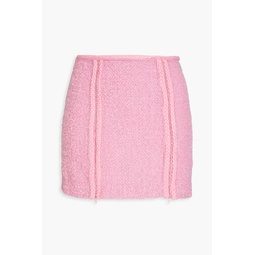 Lina boucle-tweed mini skirt