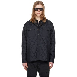 Black Quilted Jacket 241435M180004