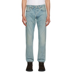 Blue Slim Fit Jeans 232435M186002