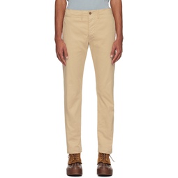 Tan Officers Trousers 232435M191000