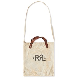 RRL Shoulder Strap Tote Bag Natural