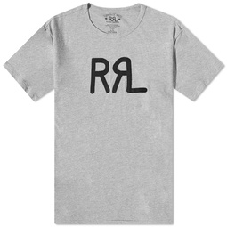 RRL Logo T-Shirt Heather Grey