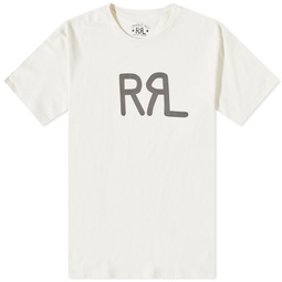 RRL Logo Tee Paper White