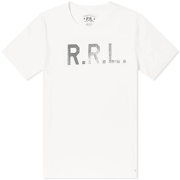 RRL Graphic Logo T-Shirt White