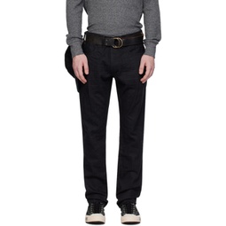 Black Slim Fit Jeans 241435M186007