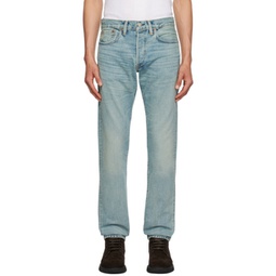 Blue Slim-Fit Jeans 232435M186002