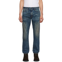 Indigo Slim-Fit Jeans 232435M186004