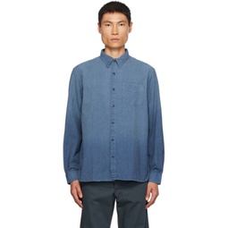 Blue Irving Shirt 232435M192004