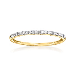 by ross-simons diamond ring in 14kt yellow gold