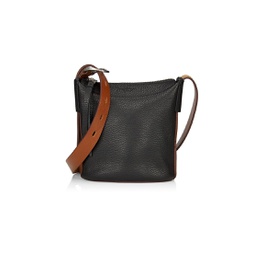 Belize Mini Leather Bucket Bag