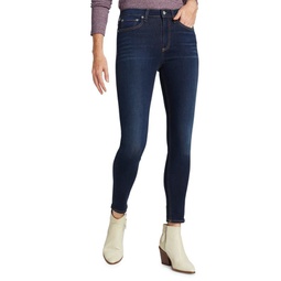 Nina High Rise Stretch Skinny Ankle Jeans