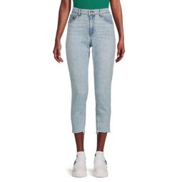 Cate Mid Rise Cropped Skinny Jeans