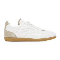 White Retro Legacy Sneakers 231055F128015
