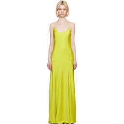 Green Delilah Maxi Dress 232055F055000