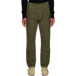 Green Carpenter Trousers 232055M191029