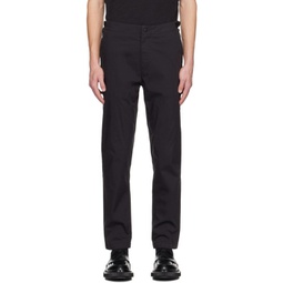 Black Precision Flyweight Trousers 231055M191008