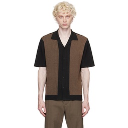 Black & Brown Avery Shirt 232055M192026