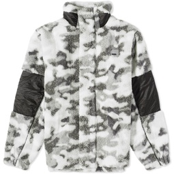 RAINS Kofu Fleece Jacket Camo