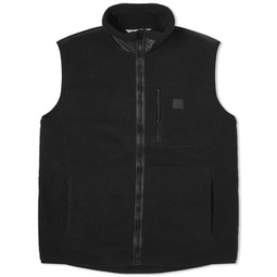 RAINS Yermo Fleece Vest Black