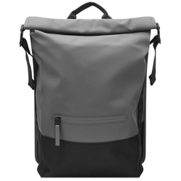 RAINS Trail Rolltop Backpack Grey