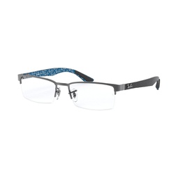 RX8412 Unisex Rectangle Eyeglasses