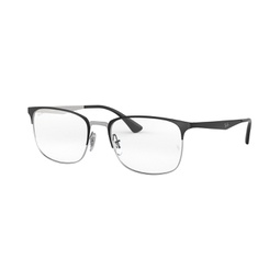 RX6421 Unisex Rectangle Eyeglasses