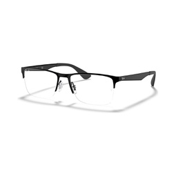 RB6335 Unisex Rectangle Eyeglasses