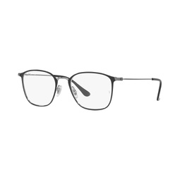 RB6466 Unisex Square Eyeglasses