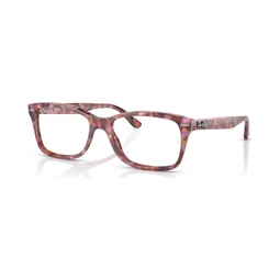 Unisex Square Eyeglasses RX542853-O