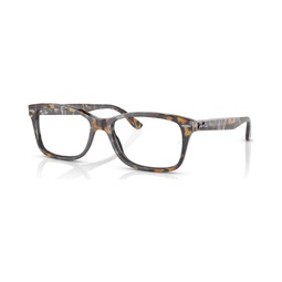 Unisex Square Eyeglasses RX542855-O