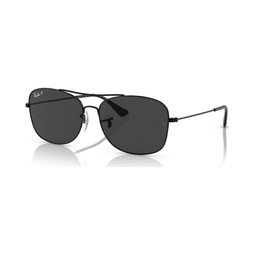 Unisex Polarized Sunglasses RB379957-P 57