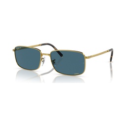 Unisex Polarized Sunglasses RB3717