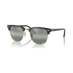 Unisex Polarized Sunglasses Clubmaster Chromance
