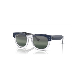 Unisex Mega Hawkeye Chromance Polarized Sunglasses Mirror Gradient RB0298S