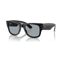 Unisex Mega Wayfarer Polarized Sunglasses RB0840S