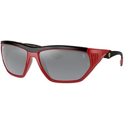 Ray-Ban Rb8359m Scuderia Ferrari Collection Aviator Sunglasses