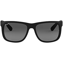 Ray-Ban Rb4165f Justin Low Bridge Fit Rectangular Sunglasses