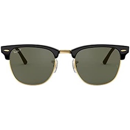 Ray-Ban RB3016f Clubmaster Low Bridge Fit Square Sunglasses