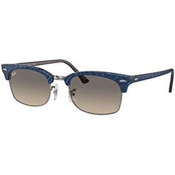 Ray-Ban Rb3916f Clubmaster Square Low Bridge Fit Sunglasses