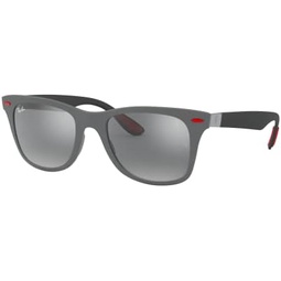 Ray-Ban Rb4195m Scuderia Ferrari Collection Square Sunglasses