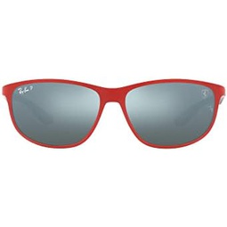 Ray-Ban RB4394m Scuderia Ferrari Collection Square Sunglasses