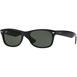 Ray-Ban RB2132 New Wayfarer Sunglasses + Vision Group Accessories Bundle