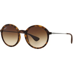 Ray-Ban Womens Gradient Collection Sunglasses (RB4222) Brown/Brown Plastic - Non-Polarized - 50mm