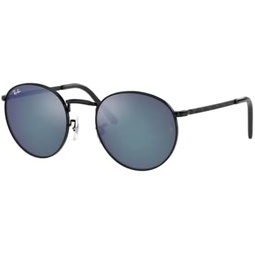 Ray-Ban New Round RB3637 Phantos Sunglasses for Men for Women + BUNDLE With Designer iWear Eyewear Kit