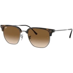 Ray-Ban RB4416 Irregular Sunglasses for Men for Women + BUNDLE With Designer iWear Eyewear Kit