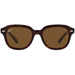Ray-Ban Unisex Sunglasses Opal Dark Grey Frame, Grey Lenses, 51MM