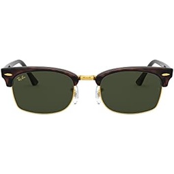 Ray-Ban Rb3916f Clubmaster Square Low Bridge Fit Sunglasses