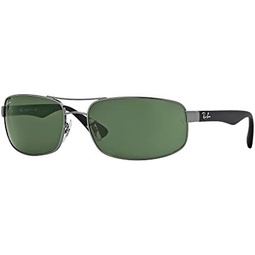 Ray-Ban RB3445 Sunglasses + Vision Group Accessories Bundle