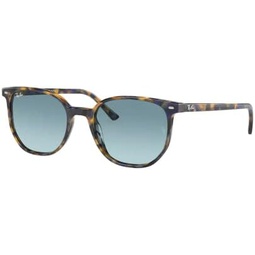 Ray-Ban Elliot RB2197 Square Sunglasses for Men for Women + BUNDLE With Designer iWear Complimentary Eyewear Kit